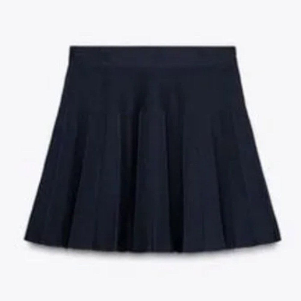 NWT Zara knit pleat mini